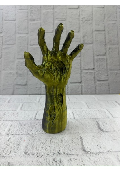 Dekoratif El Heykeli 22×7 cm Fantastik Koleksiyonluk Masaüstü Figür