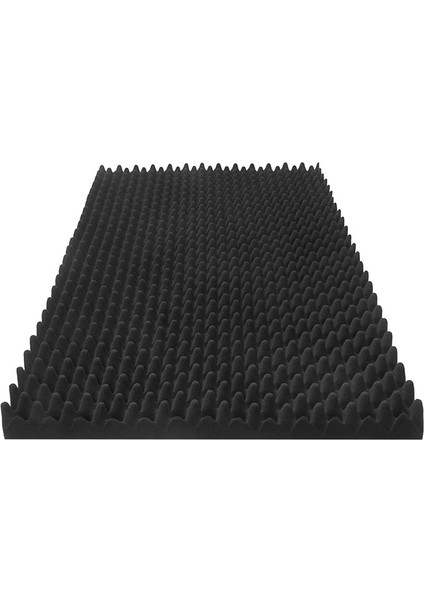 1 Paket Akustik Köpük Paneller 48 x 24 x 2 Inç Yoğunluklu Ses Emici Paneller Ev Ofis Kayıt Odası Stüdyo (Yurt Dışından)