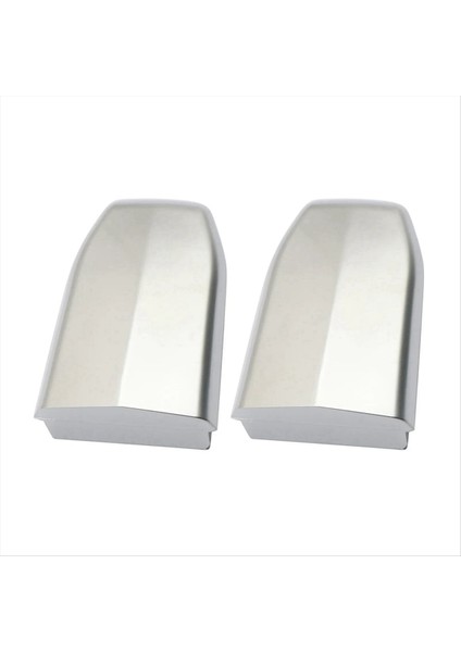 2x Ön Kapı Kolu Kilit Silindir Kapağı Cadillac Escalade Için Gümüş 2015-2018 13596115 (Yurt Dışından)