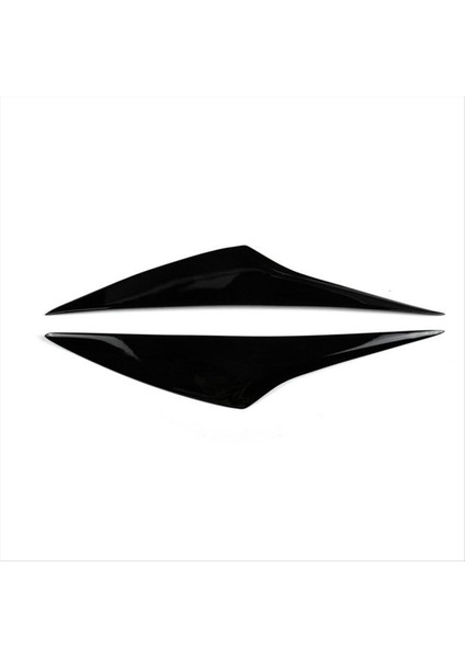 Araba Ön Far Kaş Kapağı Kafa Işık Lamba Göz Kapağı Kaş Trim Reçine 3 Axela 2014-2016 (Yurt Dışından)