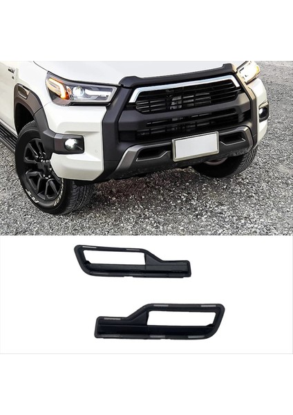 1paır Araş Lr Alt Grille Radyatör 53113-RYP110 53112-PY110 Toyota Hılux Rocco Prerunner 2020-2022 (Yurt Dışından) modelleri