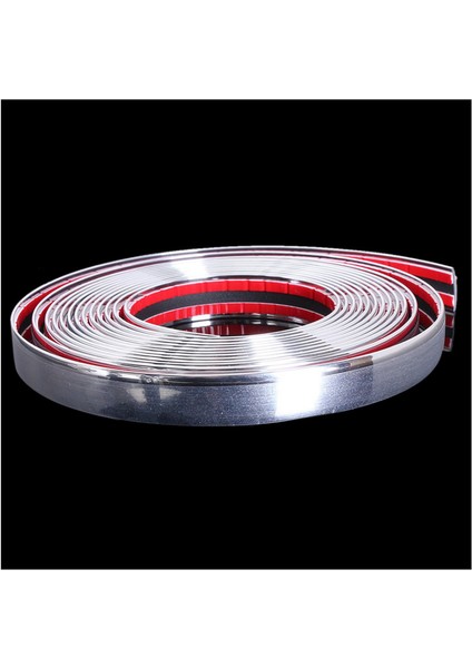 2x 20MM 5m Krom Araba Stil Kalıplama Şeridi Trim Kendi Kendine Yapışkan Çarpışma Koruyucu Minibüs (Yurt Dışından) fiyatları