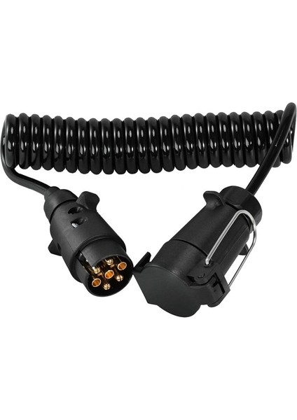 7 Pin Römork Kamyonu Işık Kartı Uzatma Kablosu Erkek Kadın Tel Fiş Soketi Uzatma Kablosu Kablo Keravan (Yurt Dışından)