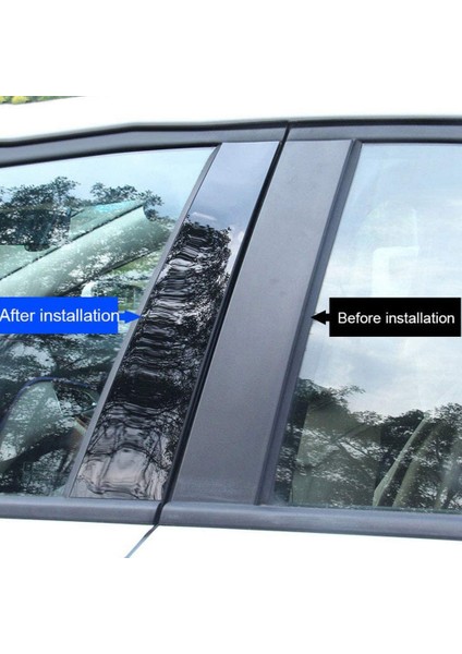 Mitsubishi Outlander Için Araba Bc Pencere Merkezi Sütun Sticker 2014 2015 2016 2018 2018 2019 (Yurt Dışından) modelleri