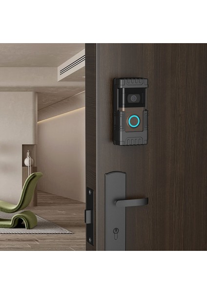 Yüzük Kapı Zili Braketi Için 1/2/3/4 Yumruk Kapı Zili Braketi Görsel Kapı Zili Hırsızlığı Önleyici Kapı Zili Evrensel Konut (Yurt Dışından) fiyatları