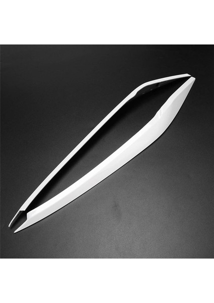 1paır Ön Far Göz Kapakları Vw Polo Için Kaş Döşeme Etiketi 2019-2022 Kalıp Lambası Kaş Şeritleri Kapak Kapağı A (Yurt Dışından)