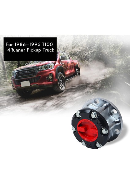 86-95 Toyota T100 Için 2x Tekerlek Hub Kilitli Kilit Kilit Pick Up Truck 4 Runner Hilux Kılavuzu (Yurt Dışından) fiyatları