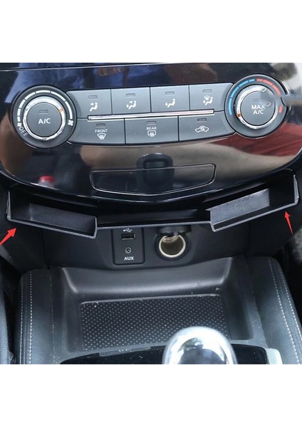Merkez Konsol Çok Fonksiyonlu Konteyner Depolama Kutusu Tepsi Kiti Aksesuarları Nissan Rogue T32 / x -Trail 2014 - 2020 (Yurt Dışından) modelleri