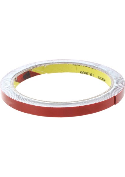 2 Adet Güçlü Kalıcı Çift Taraflı Süper Yapışkan Köpük Bant Rulosu Araç Araba Kırmızı - 10MMX3M ve 8MMX3M (Yurt Dışından) indirimleri