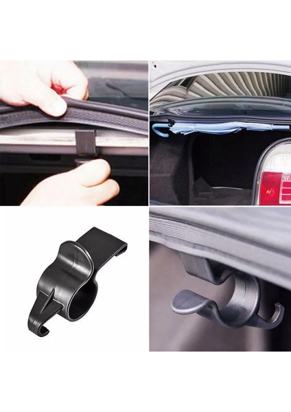 4pcs Araba Bagaj Şemsiye Tutucu Mercedes Benz W203 W211 W204 W210 W124 Amg W212 W220 W205 W202 Cla W213 (Yurt Dışından) fırsatları
