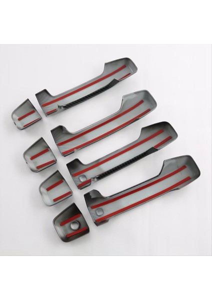 Mitsubishi Triton / L200 2024 Karbon Fiber Araba Kapısı Kapağı Kapak Trim Dış Aksesuarları (Yurt Dışından) modelleri