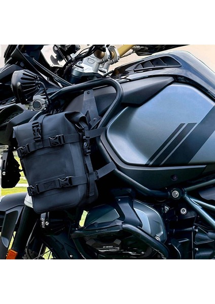 2x Motorbike Arka Raf Bagaj Depolama Çantası Su Geçirmez Motosiklet Omuz Kayışı Binicilik Aletleri (Yurt Dışından) indirimleri