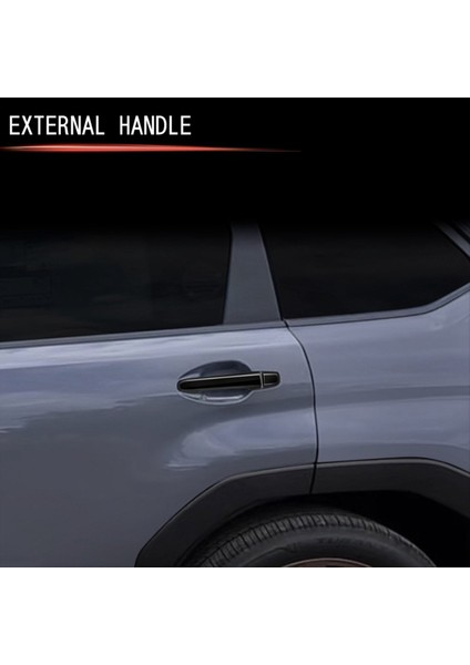 Araba Kapısı Dış Çekme Sökme Döşeme Kapağı Subaru Forester 2025 Dış Sap Trim Sticker Parlak Siyah (Yurt Dışından) fiyatları