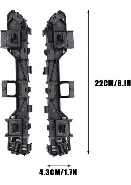 Sol Sağ Araba Ön Tampon Destek Braketleri Honda Accord Sedan 2013-2017 71193T2AA01 71198T2AA01 (Yurt Dışından) indirimleri