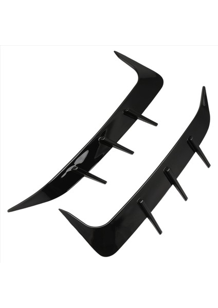 1 Çift Arka Tampon Spoiler Hava Havalandırma Kapağı Yan Kanard Bmw X6 G06 2019-2023 Parlak Siyah (Yurt Dışından) fiyatları