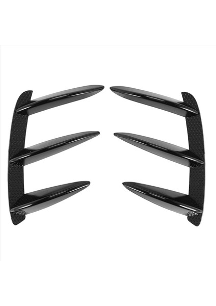 Arka Tampon Spoiler Yan Hava Outlet Kanadı Canard Fin Mercedes Benz A-Serisi W176 A200 A260 A250 A45 Amg Için (Yurt Dışından)