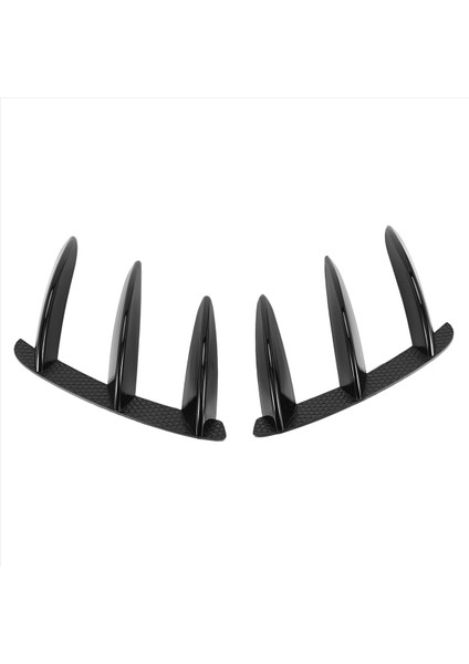 Arka Tampon Spoiler Yan Hava Outlet Kanadı Canard Fin Mercedes Benz A-Serisi W176 A200 A260 A250 A45 Amg Için (Yurt Dışından) modelleri