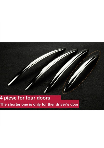 8pcs Krom Paslanmaz Çelik Dış Kapı Tutam Kalıp Trim Kapak Dış Kapılar Bmw 5 Serisi F10 F18 Için Kapak Kapağı (Yurt Dışından) fiyatları
