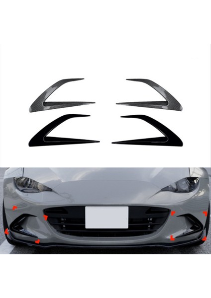 Araba Ön Tampon Serij Saha Sisi Sis Lambası Mazda Için Mazda Miata Mx-5 Nd 2016+ Karbon Fiber (Yurt Dışından) fiyatları