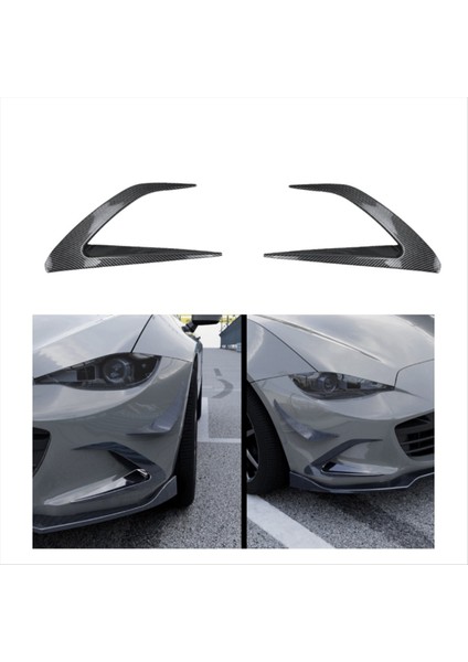 Araba Ön Tampon Serij Saha Sisi Sis Lambası Mazda Için Mazda Miata Mx-5 Nd 2016+ Karbon Fiber (Yurt Dışından) fırsatları