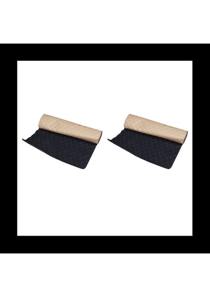 2pcs 100X50CM Araba Ses Deadener Mat Sesi Deadentening Gürültü Yalıtım Akustik Sönümleme Köpük Subwoofer Mat (Yurt Dışından)