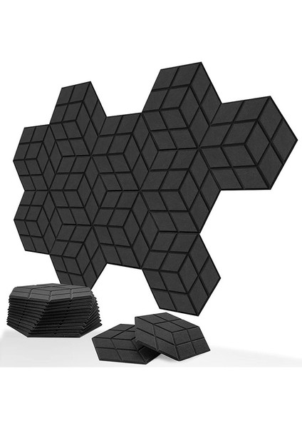 24PCS Akustik Köpük Panelleri 13 8X12X0 4inch Ses Geçirmez Panel (Yurt Dışından)