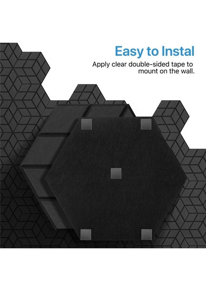 24PCS Akustik Köpük Panelleri 13 8X12X0 4inch Ses Geçirmez Panel (Yurt Dışından) indirimleri