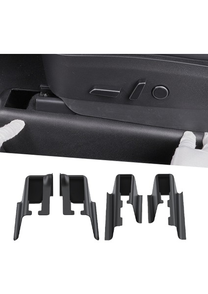 Tesla Model Y 2021-2024 Için Araba Ön Koltuk Slayt Ray Kapağı (Yurt Dışından) fırsatları