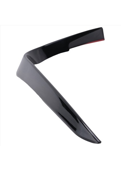 Araba Parlak Siyah Ön Tampon Ayırtıcı Spoiler Trim Fog Fog Fog Canard Bmw 3 Serisi E90 E91 Lcı M Sport 2009-2012 (Yurt Dışından)