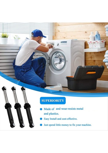 383EER3001G 4901ER2003A Yıkayıcı Şok Emicisi Lg Çamaşır Makinesi Için Parça Değiştir 383EER3001F 383EER3001H 6 Pcs (Yurt Dışından) modelleri