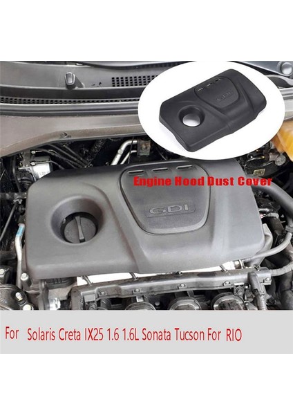 292402B930 Araba Ön Motoru Hyundai Solaris Için Koruyucu Kapak Koruyucu Kapak IX25 1 6 Kia Rio 2017 Sonata Tucson (Yurt Dışından) fırsatları