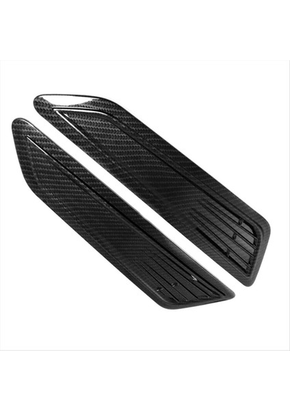 2pcs Araba Dekoratif Ön Kaput Havalandırma Kapakları Ön Kaput Hava Arabası Havalandırma Kepçe Kapağı Çıkartma Araç Aksesuarları Evrensel (Yurt Dışından)