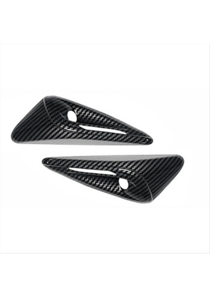 Tesla Model Y 2024+ Kamera Koruyucu Kapak Için Araba Yan Kamera Kapağı Karbon Fiber Çamurluk Trim Aksesuarları (Yurt Dışından)