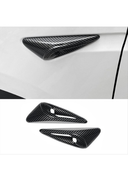 Tesla Model Y 2024+ Kamera Koruyucu Kapak Için Araba Yan Kamera Kapağı Karbon Fiber Çamurluk Trim Aksesuarları (Yurt Dışından) indirimleri
