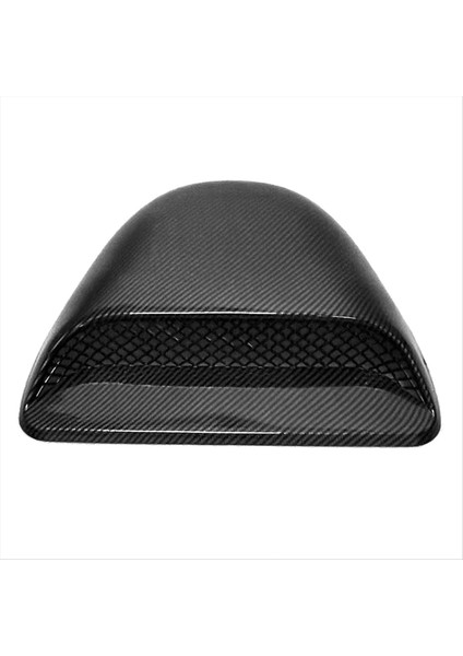 Araba Hava Akışı Alım Kaputu Kepçe Havalandırma Bonnet Dekoratif Kapaklar Yarış Stili Bonnet Havalandırma Ön Motor Kapağı Evrensel B (Yurt Dışından)