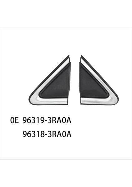 Araba Yan Ayna Köşe Üçgen Garnit Panel Pencere Üçgen Plakası 96318-3RA0A Nissan Sylphy Için 96319-3RA0A 2012-2018 (Yurt Dışından) indirimleri