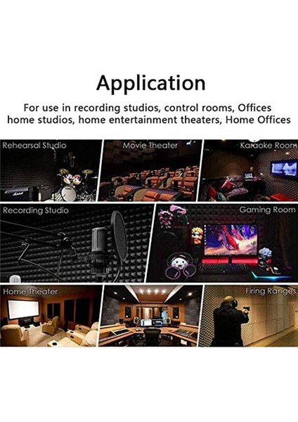 72 Pcs Akustik Köpük Kartı Stüdyo Fayans Akustik Köpük Ses Geçirmez Piramit Stüdyo Duvar Paneli 2 5X30X30CM (Yurt Dışından)