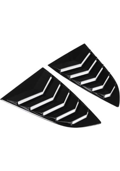 Araba Arka Üçgen Bantlar Ön Cam Güneşlik Subaru Brz Toyota Için 86 2022+ Araba Trim Aksesuarları Parlak Siyah (Yurt Dışından)