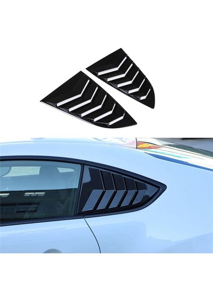 Araba Arka Üçgen Bantlar Ön Cam Güneşlik Subaru Brz Toyota Için 86 2022+ Araba Trim Aksesuarları Parlak Siyah (Yurt Dışından) fırsatları