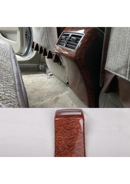 Toyota Camry 2006-2011 Için 1pc Ahşap Abs Araç Arka Klima Havalandırma Outlet Kapak Trim Araba Stil Aksesuarları (Yurt Dışından) fırsatları