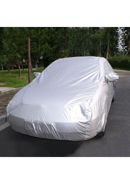 Evrensel Ağır Hizmet Tipi Tam Araba Örtüsü Uv Koruması Dış Mekan Nefes Alabilen Büyük Boy （4 80*1 75*1 20M） (Yurt Dışından) indirimleri