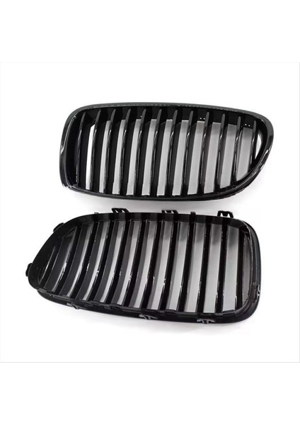 Parlak Siyah Grille Modifiye Ön Grille 51137261356 51137261355 Bmw 5 Serisi F10 F18 528I 530I 535I 2010-2016 (Yurt Dışından)