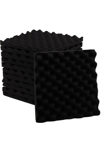 48 Akustik Duvar Panelleri Fayans Stüdyosu Ses Proofing Yalıtım Köpüğü 30X30CM (Yurt Dışından)