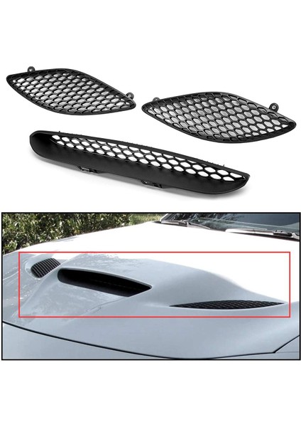 Dodge Charger Srt Hellcat 2015-2020 68202462AD Için Araba Ön Kaput Izgara Izgara Kapak Kapağı Kepçe Çerçevesi (Yurt Dışından) modelleri