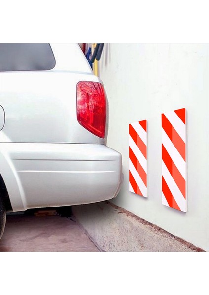 4pcs Garaj Duvarı Koruyucu Araba Kapı Tampon Köpük Park Koruyucu Anti-Çarpışma Yapıştırıcı Kırılma Yapıştırıcı Uyarı Işareti (Yurt Dışından) indirimleri