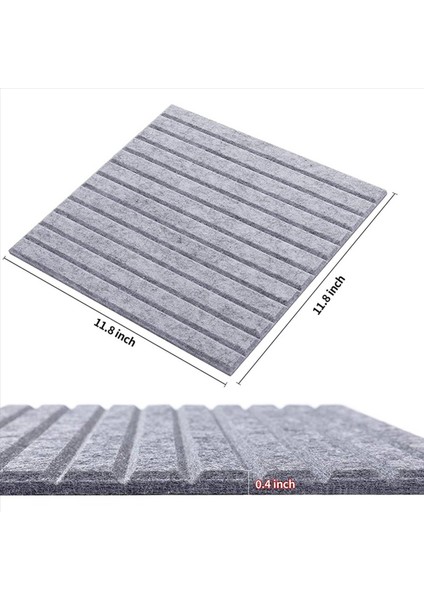 Akustik Duvar Dekoru Stüdyo Vb Için 32 Pcs Akustik Panel Ses Yalıtım Kartı Duvar Ses Yalıtım Kartı (Yurt Dışından) fiyatları