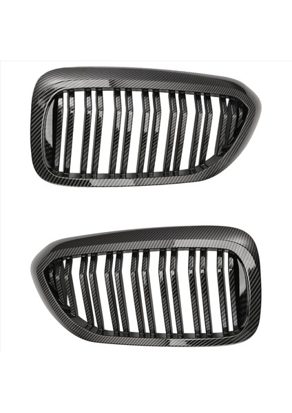 Bmw 5 Serisi G30 G38 2017 -2020 Için Araba Ön Böbrek Izgarası Karbon Fiber Tarzı Izgara (Yurt Dışından) fırsatları