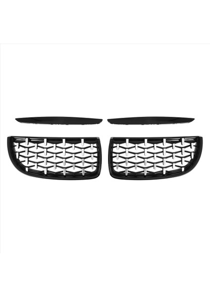 Parlak Siyah ve Krom Meteor -Bmw 3 Serisi E90 E91 325I 328I 335I Pre 2005-2008 (Yurt Dışından)