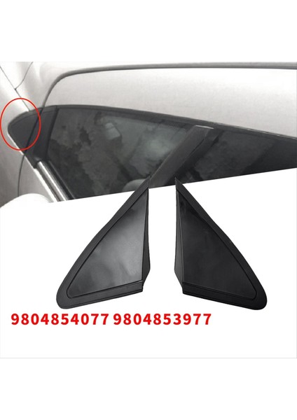 1paır Yan Ayna Üçgen Çamurluk Köşe Kapak 9804854077 9804853977 Peugeot 408 10-14 Pencere Cam Üçgen Panel (Yurt Dışından) fiyatları