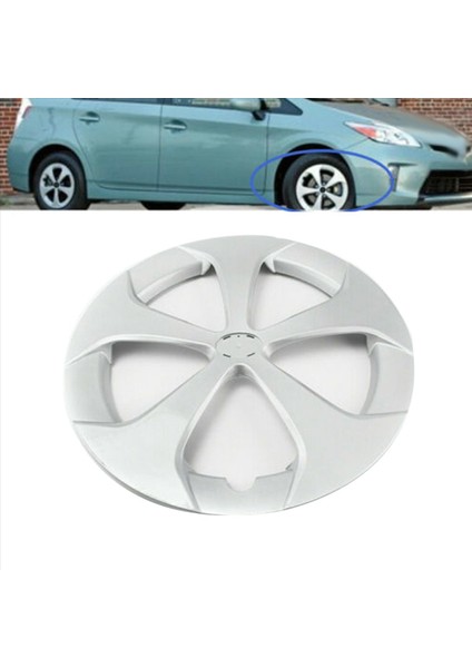 Toyota Prius 2012 2013 2014 2015 Için 3x 15 Inç Araba Tekerlek Kapağı Hub Kapağı Değiştirme (Yurt Dışından) fırsatları